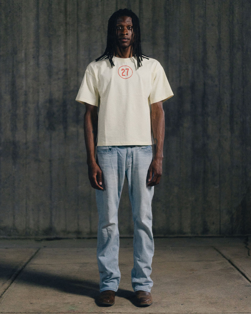 27 CORE TEE (Off White)